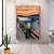 cheap Famous Paintings-Hand Painted Copy Famous Paintings Edvard Munch The Scream Remastered Canvas Wall Art Home Decor Gift Frameless