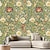 cheap Floral &amp; Plants Wallpaper-Cool Wallpapers Birds Forest Wallpaper Wall Mural Roll Inspired by William Morris Peel Stick Removable PVC/Vinyl Material Self Adhesive/Adhesive Required Wall Decor for Living Room Kitchen Bathroom