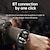 tanie Smartwatche-iMosi KT76 Inteligentny zegarek 1.53 in Inteligentny zegarek Bluetooth Krokomierz Powiadamianie o połączeniu telefonicznym Rejestrator snu Kompatybilny z Android iOS Damskie Męskie Odbieranie bez
