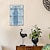 preiswerte Wand-Sticker-Figuren / Geometrisch Wand-Sticker Schlafzimmer / Toilette, Abziehbar / Vorab einfügen Vinyl Haus Dekoration Wandtattoo 1pc