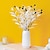 preiswerte Künstliche Pflanzen-Künstliche Olivenbaumzweige für die Heimdekoration: DIY-Desktop-Dekoration, die häufig für Vasenarrangements, Zuhause, Restaurant, Bürotischdekoration verwendet wird