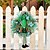 billige St. Patrick&amp;#39;s Day festdekorasjoner-st. patrick&#039;s day leprechaun dukkekrans - hjemmeinnredning for irske feiringer, ideell for gårdsdekorasjon eller dørhenging