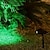baratos Luzes de Parede de Exterior-Refletor solar 2/7led ao ar livre à prova d&#039;água jardim pátio gramado paisagem luz colorida rgb gramado para beira de estrada vila parque jardim decoração luz 1 unidade