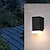 voordelige buiten wandlampen-led-wandlamp, aluminium dubbele kop buiten 6w 12w verstelbare hoek buiten waterdicht, oogbescherming geschikt voor buitenmuur tuin binnenplaats garage romp, warm wit / straal ip54 85-265v