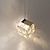 billige Øslys-led pendel hængelampe simpel cafe restaurant bar pendel e27 lyskilde metal krystal kunst droplight lommelygte loftslampe 110-240v