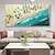 cheap Landscape Paintings-Large Beach Oil Painting on Canvas hand painted Abstract Blue Seascape Painting Texture painting Wall Art Custom Painting for living room bedroom Wall Decoration