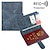 cheap Storage &amp; Organization-Women Men RFID Vintage Business Passport Covers Holder Multi-Function ID Bank Card PU Leather Wallet Case Travel Accessories
