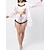 cheap Women&#039;s Sleepwear-Women&#039;s Pajamas Loungewear Sexy Lingerie Robe Heart Lovers Romantic Soft Gift Daily Date Satin Comfort Warm Plunging Neck Long Sleeve Tank Top Shorts Adjustable Belt Included Summer Spring White