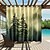 cheap Outdoor Shades-Waterproof Outdoor Curtain Privacy, Outdoor Shades, Sliding Patio Curtain Drapes, Pergola Curtains Grommet Foggy Forest For Gazebo, Balcony, Porch, Party
