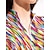 ieftine Colecția de designer-Pentru femei Tricou POLO Rosu Fără manșon Topuri Imprimeu Paisley Vestimenta Golf Doamnelor Haine Ținute Poartă Îmbrăcăminte