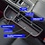 お買い得  収納＆整理-カーシート隙間収納ボックス：車のシート隙間にさまざまなアイテムを便利に収納できる革製の多機能オーガナイザー
