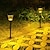 preiswerte Bodenlichter-1 Stück Solarleuchten im Freien, Gartenleuchten, solarbetriebene Lampe, Laterne, wasserdicht, Landschaftsbeleuchtung, Weg, Hof, Rasen, Gartendekoration,