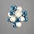 voordelige Unieke kroonluchters-kroonluchters 60cm cluster ontwerp hanglamp metaal artistieke stijl eiland geometrisch geschilderde afwerkingen modern 110-120v 220-240v