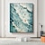 cheap Landscape Paintings-Handmade Original surfing Oil Painting On Canvas Wall Art Decor ocean scenery Painting for Home Decor With Stretched Frame/Without Inner Frame Painting