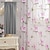 cheap Sheer Curtains-Peony Printed Sheer Window Curtain For Balcony Floral Tulle Voile Door Casement Curtain Drape Panel Sheer Scarf Valances