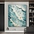levne Krajinomalby-ručně vyráběná originální surfařská olejomalba na plátně nástěnná umělecká výzdoba oceánská scenérie malba pro domácí dekoraci s nataženým rámem/bez vnitřního rámu malba