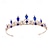 olcso Hajformázási kiegészítők-menyasszonyi korona ötvözet kristály királynő hajkarika gyerekbulihoz születésnapi korona egyszerűsített esküvői korona fejdísz ékszer han