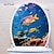 cheap Wall Stickers-Underwater World Tropical Fish and Whales Toilet Decal - Removable Bathroom Sticker for Toilet Seats - Home Decor Wall Decal for Bathrooms