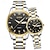 cheap Quartz Watches-Women Men Quartz Watch Water Resistant / Waterproof Minimalist Casual Wristwatch Stainless Steel Watch