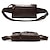 cheap Men&#039;s Bags-Men&#039;s Crossbody Bag Shoulder Bag Belt Bag Leather Cowhide Outdoor Daily Holiday Zipper Large Capacity Durable Multi Carry Solid Color Coffee