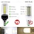 billiga LED-cornlampor-cob led majslampa e27 e14 led glödlampa 8w 85-265v 3000k varmvit/6000k vit ej dimbar för hemmakontor i sovrummet