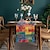 Χαμηλού Κόστους Τραβέρσες (Ράνερ)-floral πολύχρωμο print runner τραπεζιού country style, διακόσμηση τραπεζαρίας κουζίνας, print ντεκόρ τραπεζιού για εσωτερικούς εξωτερικούς χώρους σπιτιού εξοχική διακόσμηση γάμου γενεθλίων