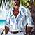 billiga Hawaiiskjorta för män-carefree interlude x joshua jo herrvåg water ripples tryckta semester långärmade skjortor