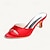 ieftine Pantofi de Mireasă-Pentru femei pantofi de nunta Sandale Toc Mic Vârf deschis minimalism Satin Loafer Negru Alb Cristal