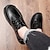 halpa Miesten Oxford-kengät-Miesten Oxford-kengät 오피스 / 비즈니스 Kävely Vapaa-aika Päivittäin Nahka Mukava Nilkkurit Loaferit Tumman punainen Musta Kevät Syksy