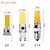 abordables Luces LED bi-pin-10 Uds g4 g9 bombilla LED para lámpara e14 220-240v cob luces de iluminación LED reemplazan la lámpara halógena de 50w