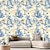 cheap Floral &amp; Plants Wallpaper-Vintage Rabbits Wallpaper Cool Wallpapers Wall Mural Roll Wall Covering Sticker Peel and Stick Removable PVC/Vinyl Material Self Adhesive/Adhesive Required Wall Decor for Living Room Kitchen Bathroom