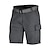 cheap Cargo Shorts-Men&#039;s Cargo Shorts Shorts Multi Pocket Plain Wearable Short Casual Daily Holiday Cotton Blend Fashion Classic Fuchsia Gray