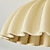 tanie Lampy sufitowe-Mid Century Modern glam blisko sufitu oprawa do montażu podtynkowego biały kwiat złoty metal 13 cali szerokości dla domu sypialnia przedpokój salon łazienka jadalnia kuchnia 85-265v