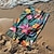 olcso strandtörölköző készletek-homokálló strandtörölköző puha huzatú takaró trópusi mopsz nagy 3d mintás mintás törölköző fürdőlepedő strandlepedő takaró klasszikus 100% mikroszálas kényelmes takarók