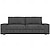 billige IKEA Dækker-kivik 3-personers polyester hør sofabetræk af ikea ensfarvet 100% polyester betræk