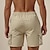 billige Shorts med print til mænd-national flag herre cargo shorts lette med multi lommer snøre elastisk talje daliy udendørs shorts