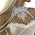 voordelige Bruiloftsomslagen-Bruids Wraps Elegant Mouwloos Polyester Bruiloftsomslagen Met Imitatieparel Voor Bruiloft Zomer