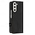 זול מארז סמסונג-טלפון מגן עבור סמסונג גלקסי Z Fold 5 Z Fold 4 Z Fold 3 כיסוי הפוך מגן גוף מלא חריץ לכרטיס עמיד בזעזועים רטרו PC עור PU