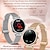 preiswerte Intelligente Armbänder-696 i109 Smartwatch 1.27 Zoll Smart-Armband Bluetooth Schrittzähler Anruferinnerung Schlaf-Tracker Kompatibel mit Android iOS Damen Freisprechanlage Nachrichterinnerung IP 67 41mm Uhrengehäuse