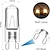 Χαμηλού Κόστους LED Bi-pin Λάμπες-10 τμχ g9 40w 220v 2 ακίδων λάμπα αλογόνου ζεστό λευκό 3000k 360 γωνία δέσμης για φούρνο μικροκυμάτων κρυστάλλινη λάμπα ανεμιστήρα οροφής