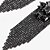 tanie Kolczyki-Damskie Kolczyki w kształcie obręczy Frędzel Cenny Duże Imitacja diamentu Kolczyki Biżuteria Czarny Na Impreza Kij 1 para