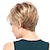 Недорогие старший парик-натуральные короткие пушистые с челкой натуральные волосы смешанные здоровые синтетические парики для женщин цвета блондинки