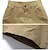 billige Cargoshorts-Herre Shorts med lommer Arbejdsshorts Capri bukser Knap Multi lomme Vanlig Påførelig Calf-længde udendørs Daglig I-byen-tøj Mode Klassisk Blå Grøn