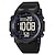 cheap Digital Watches-SKMEI Men Digital Watch Outdoor Sports Fashion Wristwatch Luminous Stopwatch Alarm Clock Calendar Silicone Gel Watch