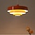 billiga Trumma &amp; Kegel Design-led ljuskrona taklampa macaron retro aluminium nordisk stil café bar varmljus 1-ljus 110-120v 220-240v