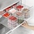 baratos Utensílios &amp; Aparelhos de Cozinha-Conjunto de armazenamento de freezer seguro para alimentos de 10 peças, selável e empilhável &amp; frescor que economiza espaço e proteção de sabor