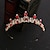 preiswerte Haarstyling-Zubehör-Brautkrone Legierung Kristall Königin Haarreifen für Kinderparty Geburtstagskrone vereinfachte Hochzeitskrone Kopfschmuck Schmuck Han