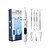 cheap Personal Care Electronics-USB Teeth Cleaning Kit With LED Screen LED Light 2 Cleaning Heads 3 Modes Dental Teeth Cleaner Waterproof Electric Tooth Cleaner Home Tools