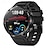 baratos Smartwatch-600 mah grande bateria relógio para homem relógio inteligente ip68 à prova dip68 água smartwatch amoled tela hd bluetooth chamada pulseira esportiva
