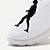 voordelige Grafische printschoenen-Voor heren Sneakers Schoenen afdrukken Flyknit schoenen Wandelen Sportief Casual Buiten Dagelijks Netstof Ademend Comfortabel Leegloper Wit Leger Groen Marineblauw
